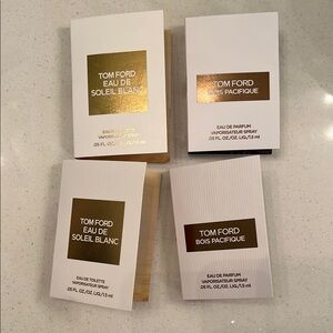 Tom Ford Soleil Blanc and Bois Pacifique Scent New set of 4 gift set GWP